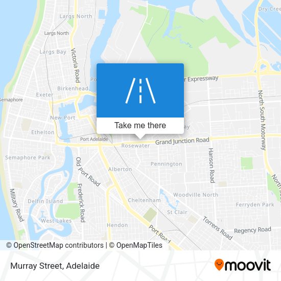 Murray Street map