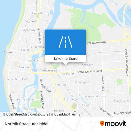 Norfolk Street map