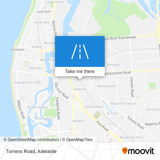 Torrens Road map