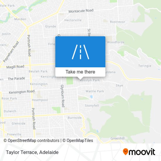 Taylor Terrace map