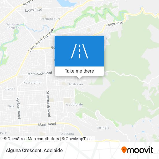 Alguna Crescent map