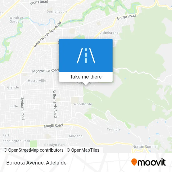 Baroota Avenue map