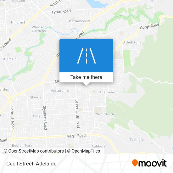 Cecil Street map