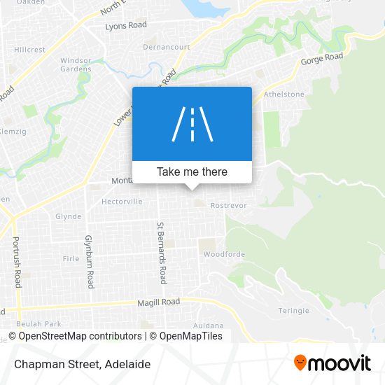 Chapman Street map