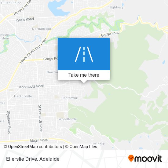 Ellerslie Drive map
