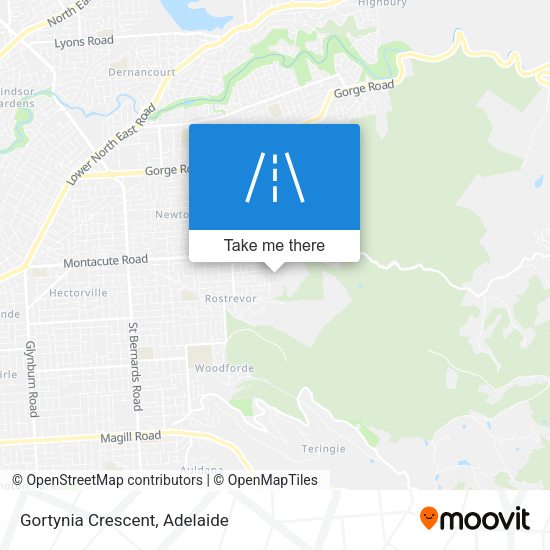 Gortynia Crescent map