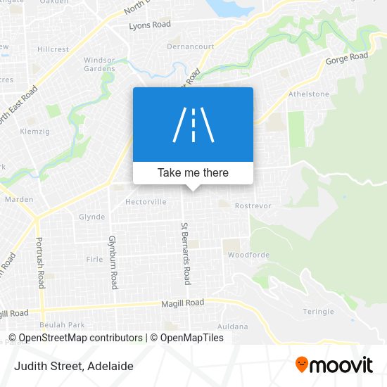 Judith Street map