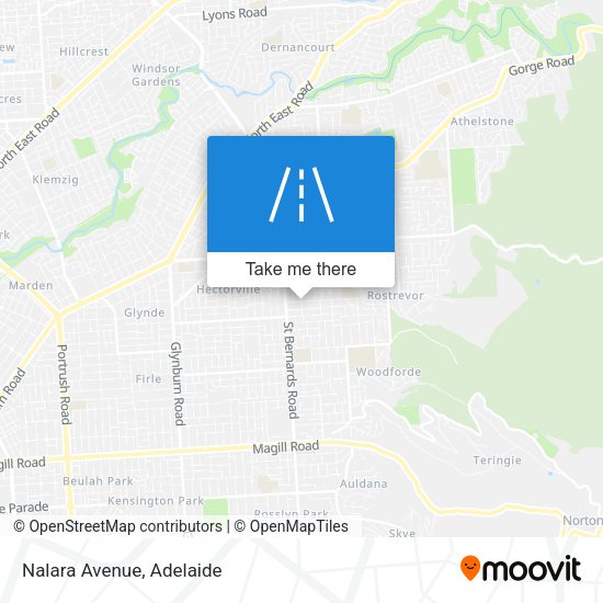 Nalara Avenue map