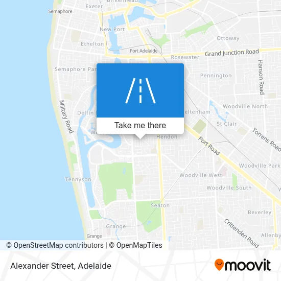 Alexander Street map