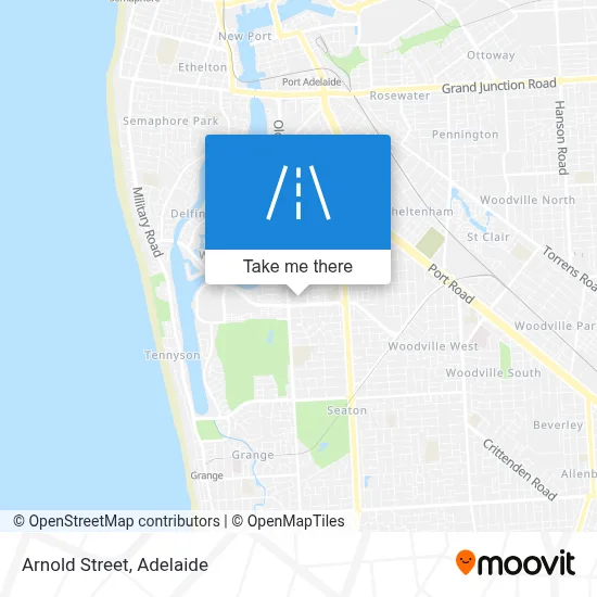 Arnold Street map