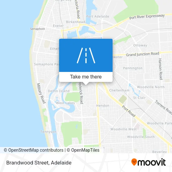 Brandwood Street map