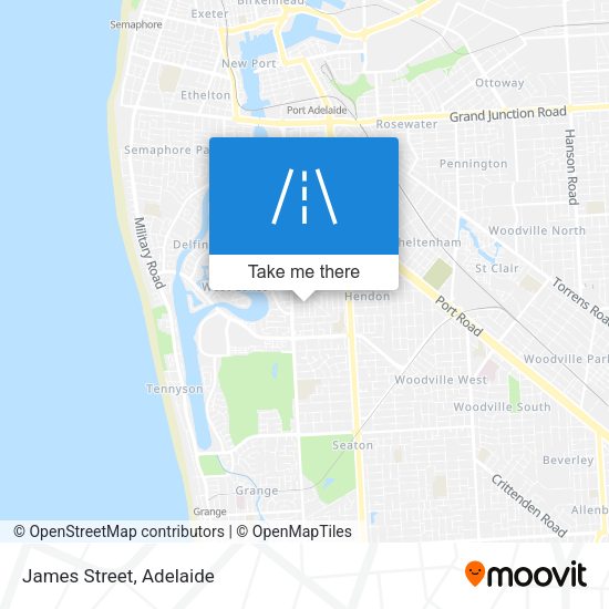 James Street map