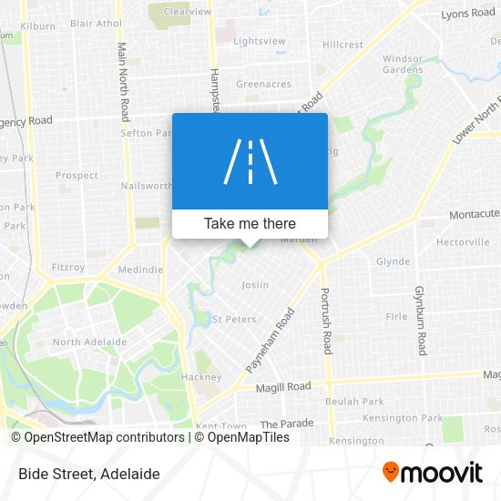 Bide Street map