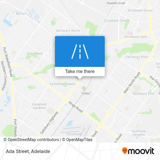 Ada Street map