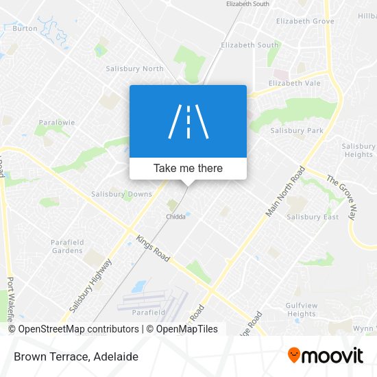 Brown Terrace map