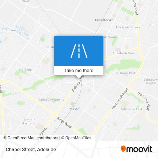 Chapel Street map