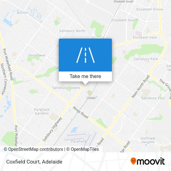 Coxfield Court map