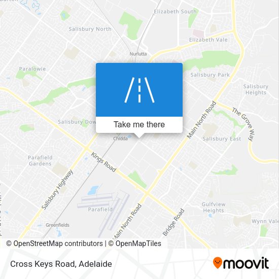 Cross Keys Road map