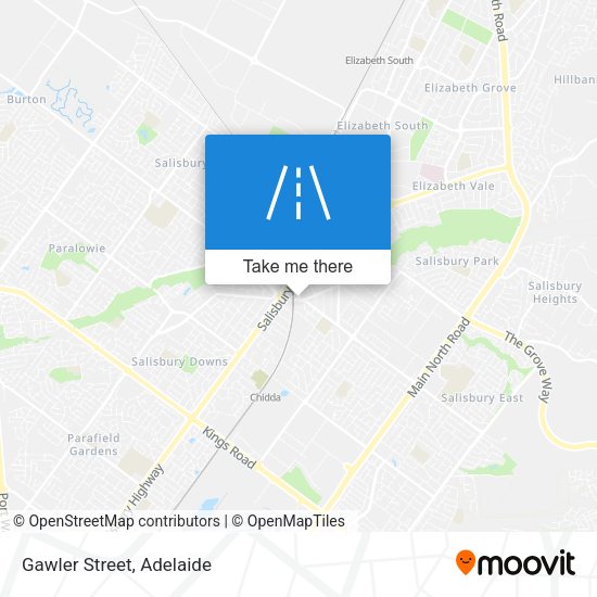 Gawler Street map