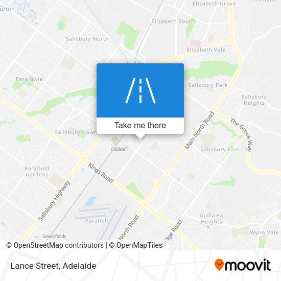 Lance Street map