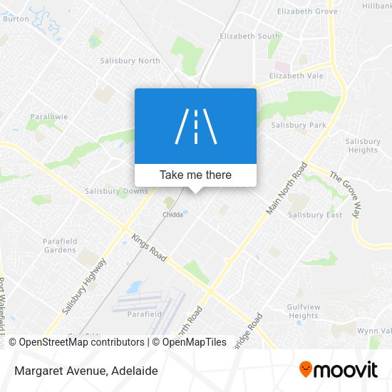 Margaret Avenue map