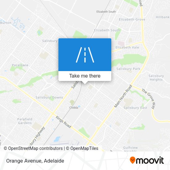 Orange Avenue map