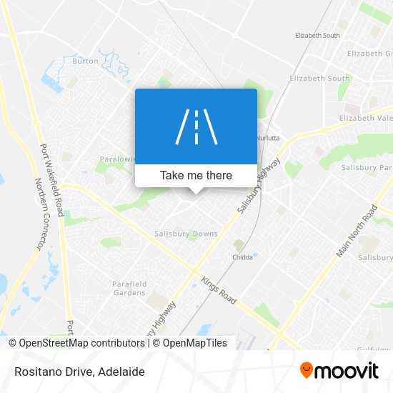 Rositano Drive map