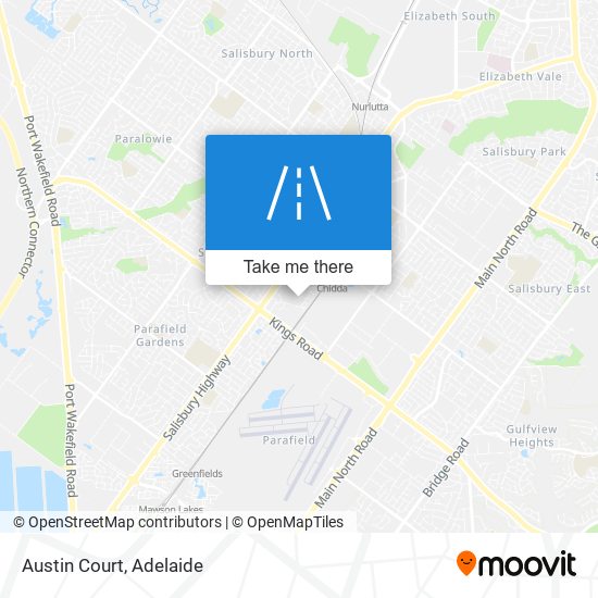 Austin Court map