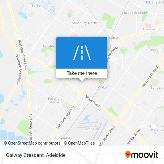 Galway Crescent map