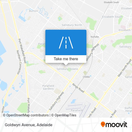 Goldwyn Avenue map