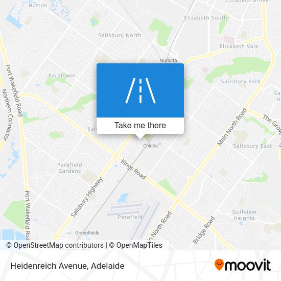 Heidenreich Avenue map