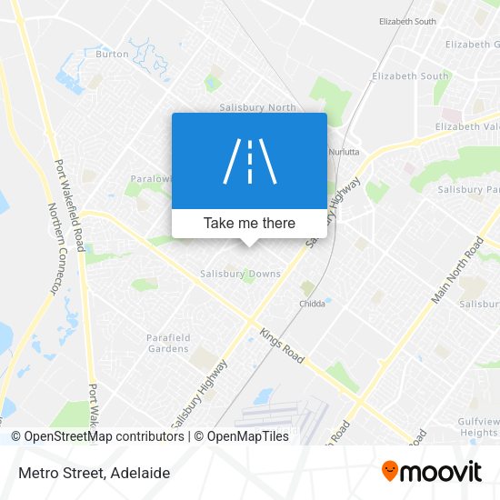 Metro Street map