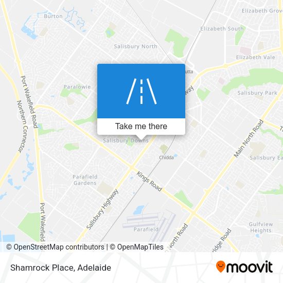 Shamrock Place map