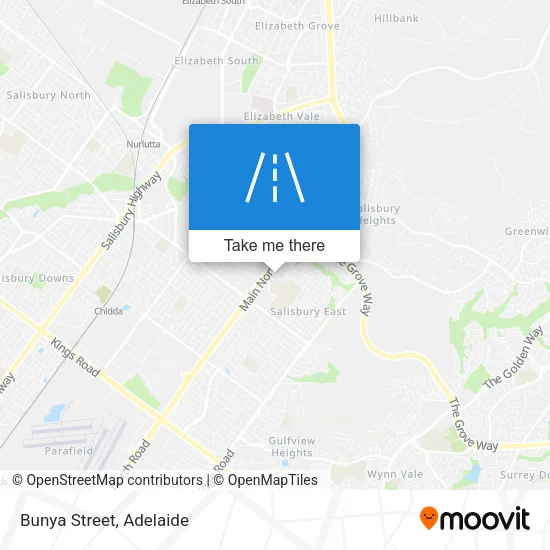 Bunya Street map