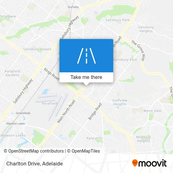 Charlton Drive map