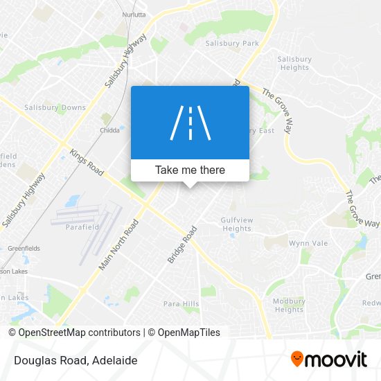 Douglas Road map