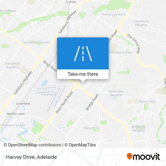 Harvey Drive map