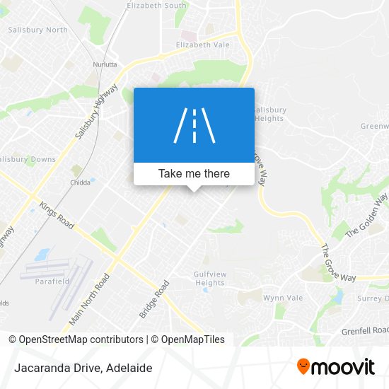 Jacaranda Drive map