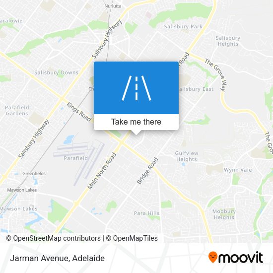 Jarman Avenue map