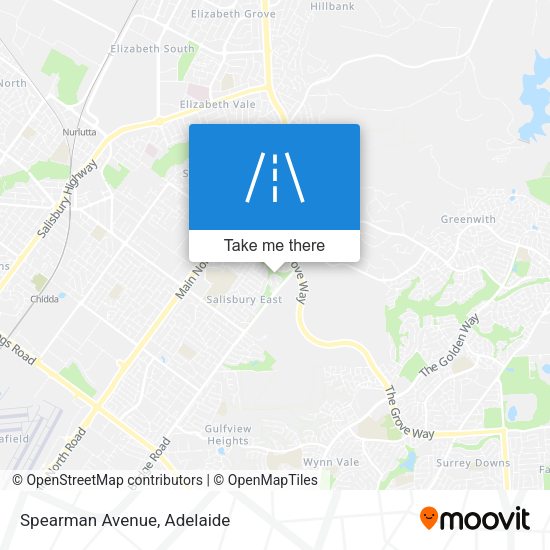 Spearman Avenue map