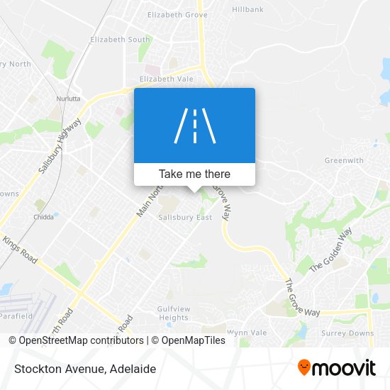 Stockton Avenue map
