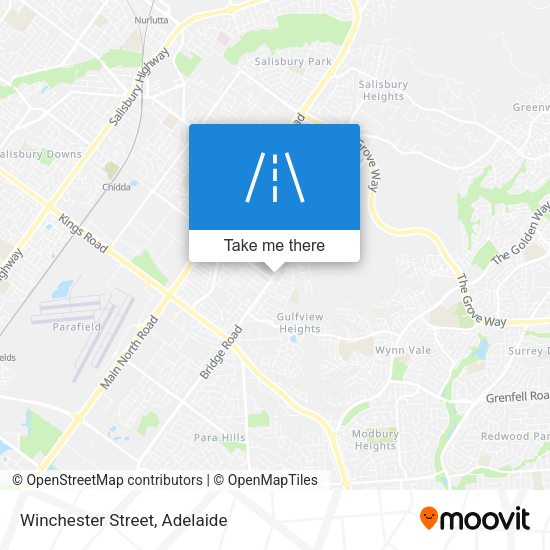 Winchester Street map