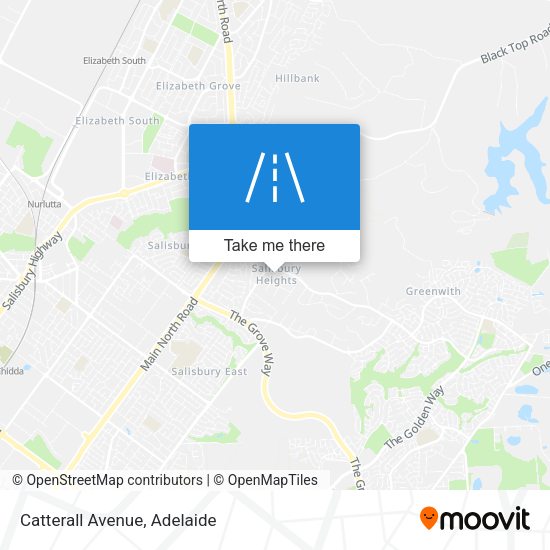 Catterall Avenue map