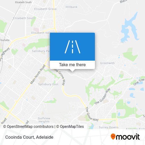Cooinda Court map