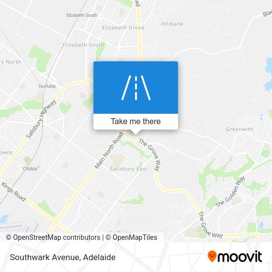 Southwark Avenue map