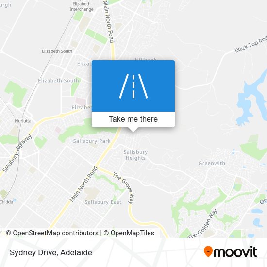 Sydney Drive map