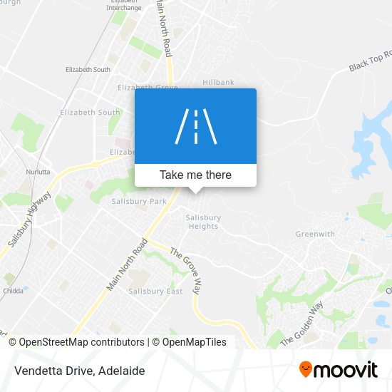 Vendetta Drive map