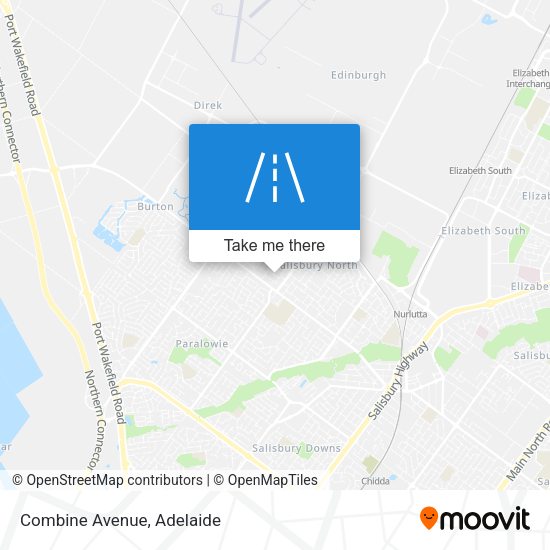 Combine Avenue map