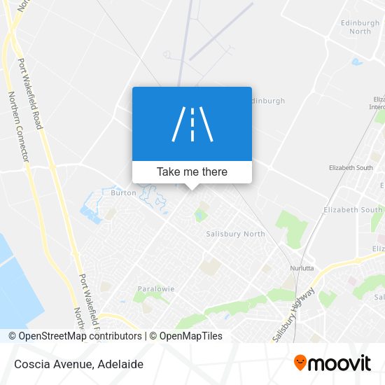 Coscia Avenue map