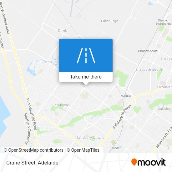 Crane Street map